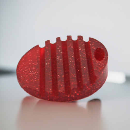 Red Stopawobble with grooves